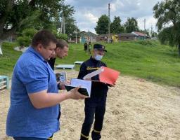 Проведено перевірку готовності пляжу міста Старобільськ до купального сезону