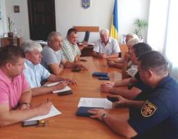 Відбулося позачергове засідання районної комісії з питань ТЕБ і НС у зв’язку з підняттям рівня води в річці Айдар на території Старобільського району