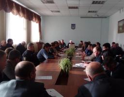 Робоча нарада з питань обговорення проекту протокольних доручень в.о. голови Луганської обласної ВЦА 