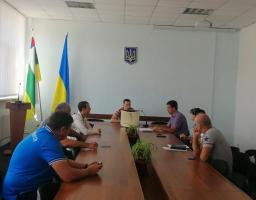 Зустріч заступника голови Старобільської РДА з представниками  спортивних організацій району