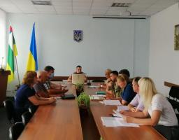 Робоча нарада з питання впорядкування місця військового поховання учасників АТО/ООС на території Старобільського району
