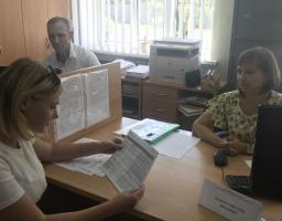 Прийом громадян спеціалістом Старобільського районного центру зайнятості