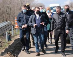 Сергій Гайдай на Міловщині перевірив якість ремонту державних та місцевих доріг