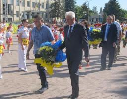 Урочисте підняття Державного Прапора України