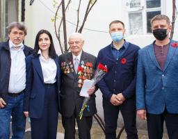 Привітали ветеранів з Днем пам’яті та примирення і Днем перемоги