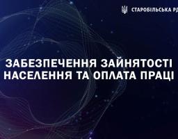 Забезпечення зайнятості населення та оплата праці