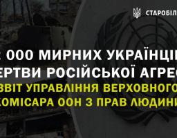 ООН: більше 22 тисячі жертв серед цивільного населення України з початку російського вторгнення