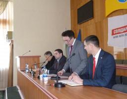 Зустріч народного депутата України Віталія Курило з депутатами від партії " БПП "Солідарність"