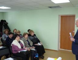 Нарада директорів шкіл за участю голови Старобільської райдержадміністрації
