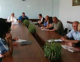 Нарада за участю розпорядників коштів нижчого рівня та представників підрядних організацій з питання використання коштів по проектам, які фінансуються за рахунок коштів державного бюджету