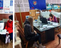 В Сумах продовжує працювати Координаційний центр надання допомоги ВПО з Луганщини