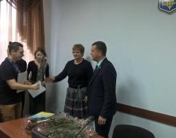Привітали волонтерів, студентську молодь та громадських діячів району